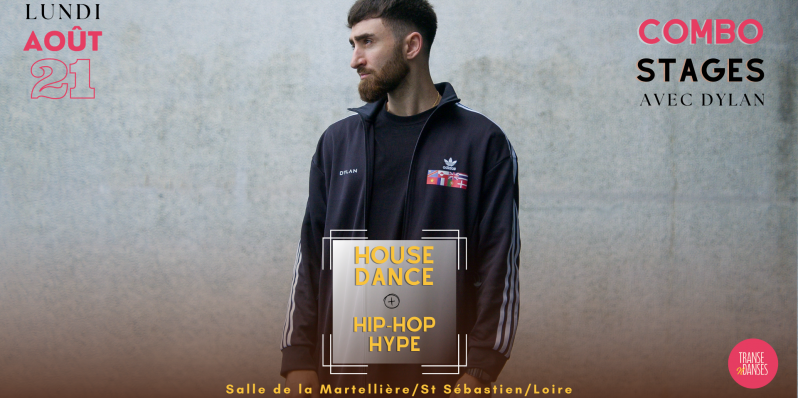 House Dance & Hip Hop Hype – Combo Stages avec Dylan