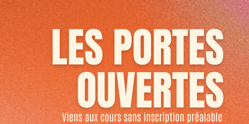 Portes Ouvertes Septembre 2025